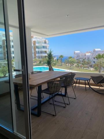 Luxury Isea Calaceite Apartment With Fantastic Seaview Malaga Luaran gambar